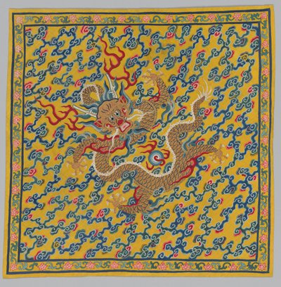 Umschlag für die Wandteppichrolle Vermischung von klarem und trübem Wasser..., 1736-95 von Unbekannt