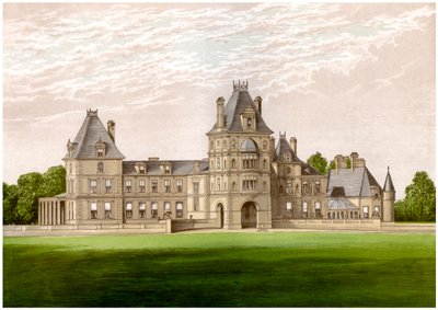 Wynnstay, Denbighshire, Wales, Heimat von Baronet Williams-Wynn, um 1880 von Unbekannt