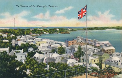 Die Stadt St. Georges, Bermuda, frühes 20. Jahrhundert von Unbekannt