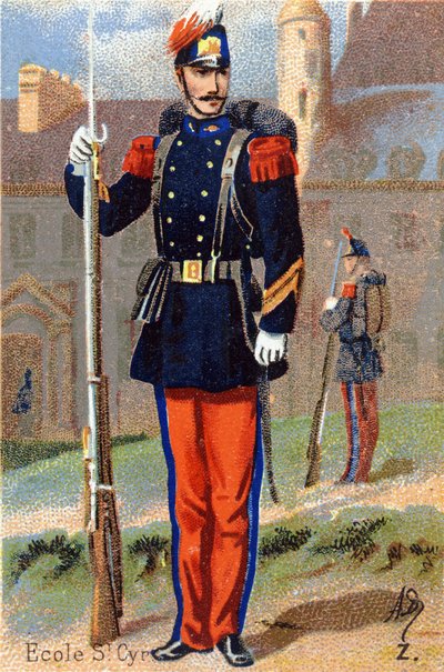 Z: Schule von Saint Cyr von Unbekannt