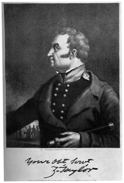 Zachary Taylor, amerikanischer Militärführer und Politiker, um 1846 von Unbekannt