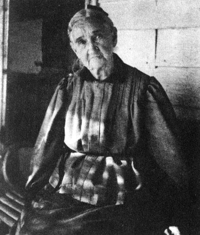 Zerelda Samuel, Mutter der amerikanischen Gesetzlosen Jesse und Frank James, ca. 1885-1915 1954 von Unbekannt
