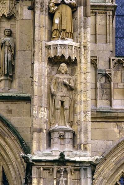 Sir Henry Hotspur Percy, an der Westfassade von Unbekannt Unbekannt