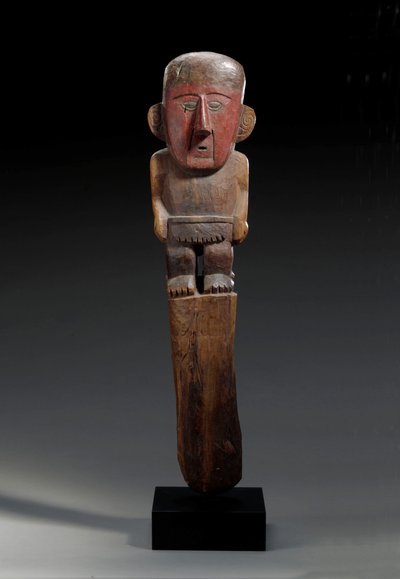 Ein Chimu-Holzfigurenmarker, ca. 1100-1400 von Unbekannt