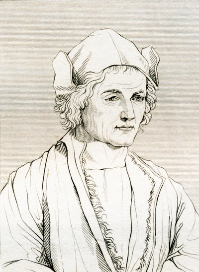Albrecht Dürers Vater, nach einem Gemälde von Albrecht Dürer von 1497, aus 