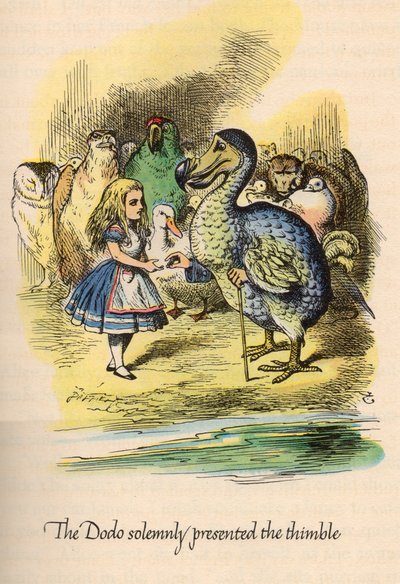 Alice im Wunderland von Lewis Carroll, illustriert von John Tenniel von Unbekannt