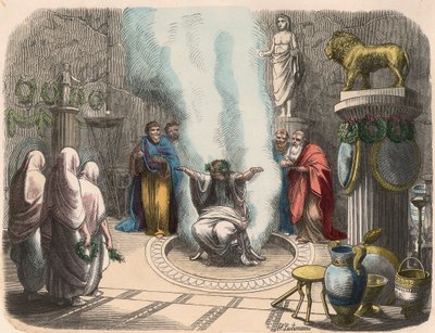 Antikes Griechenland: Schrein für Apollo: Das Orakel von Delphi von Unbekannt