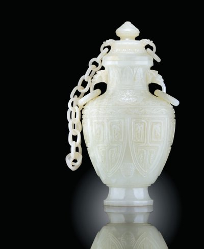 Archaistisches Vase und Deckel, 18. - 19. Jahrhundert von Unbekannt