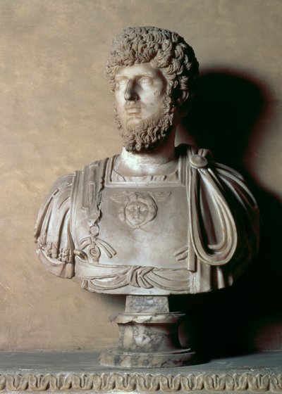Büste des Lucius Aurelius Verus, römisch, 2. Jahrhundert von Unbekannt