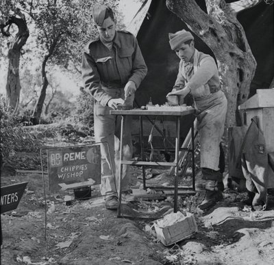 Werkstatt der Elektrischen und Mechanischen Ingenieure, 8. Armee, Italien von Unbekannt