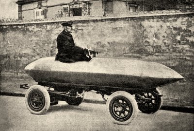 Elektrisches Rennwagen von Unbekannter Künstler