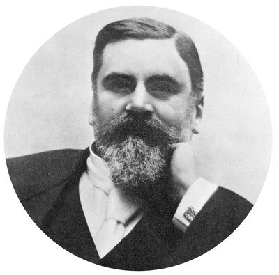 Emile Levassor, französischer Automobilhersteller, ca. 1885 von Unbekannt