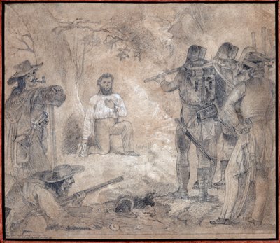 Hinrichtung von Robert Blum von Unbekannter Künstler