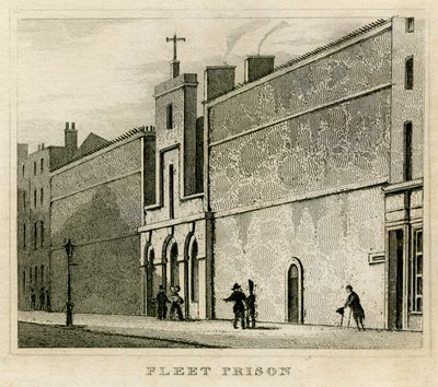 Fleet Prison von Unbekannt