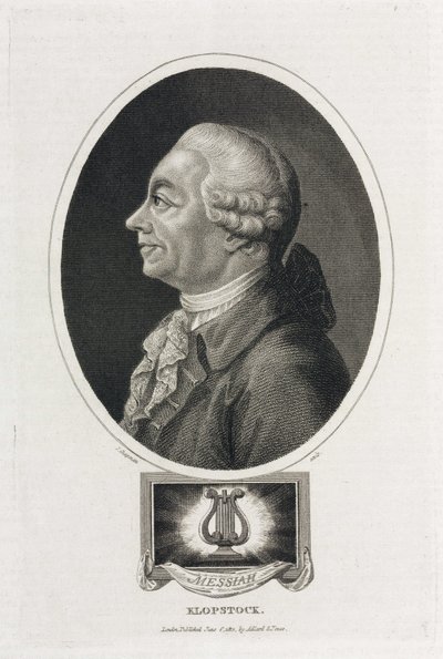Friedrich Gottlieb Klopstock, deutscher Dichter von Unbekannt