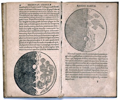 Galileos Beobachtungen des Mondes von Unbekannt