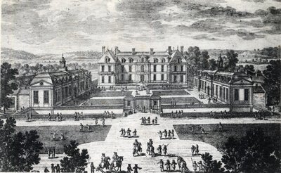 Île de France, Seine et Marne (77), Pomponne: Außenansicht des Château de Pomponne von Unbekannt