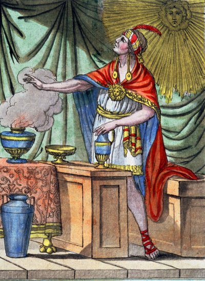 Inka-Priester von Unbekannter Künstler
