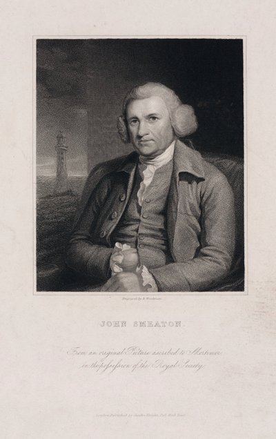 John Smeaton, englischer Maschinen- und Bauingenieur, ca. 1770er von Unbekannt