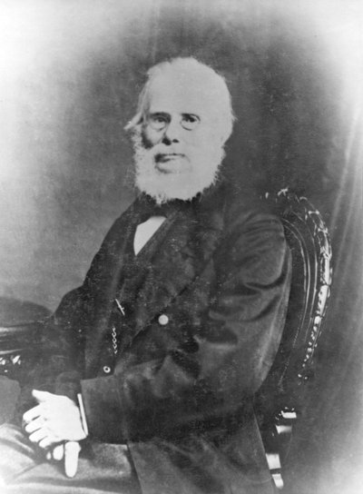 John Stringfellow, englischer Luftfahrtpionier, ca. 1875 von Unbekannt