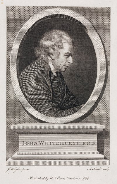 John Whitehurst, englischer Uhrmacher, ca. 1783 von Unbekannt
