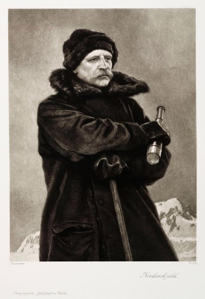 Nils Adolf Erik Nordenskjöld, schwedischer Geologe und Arktisforscher, ca. 1880er von Unbekannt