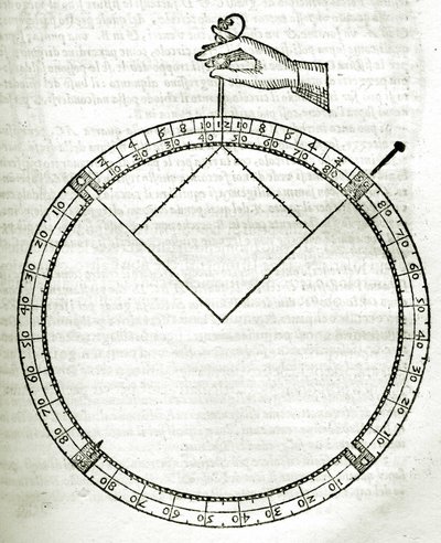 Tafel aus Armonia Astronomica et Geometrica, quattro trattati ne 