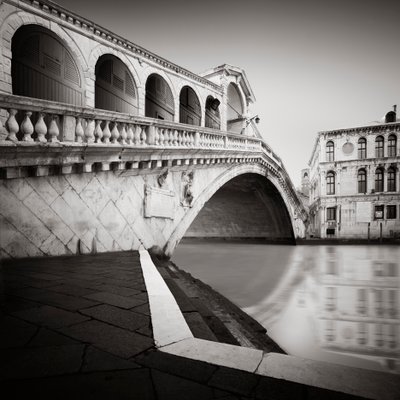 Ponte di Rialto - Studie 3, Venedig, Italien von Leopold Blonder