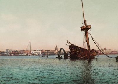 Reste der USS Maine, Havanna von Unbekannt