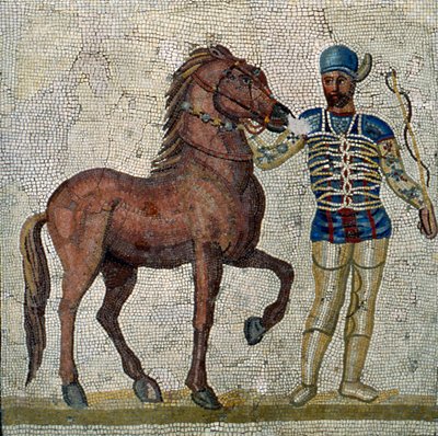 Römischer Wagenlenker, um 2.-3. Jahrhundert n. Chr. von Unbekannt