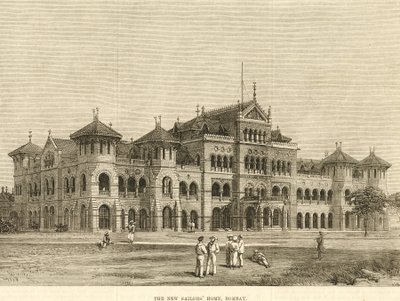 Royal Alfred Sailors Home, Bombay von Unbekannter Künstler