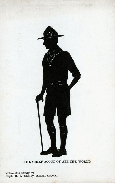 Der Chefpfadfinder der Welt, Baden-Powell, ca. 1930er Jahre von Unbekannt