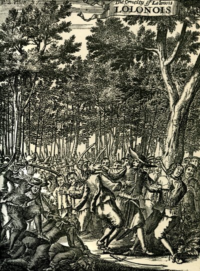 Die Grausamkeit von Lolonois von Unbekannter Künstler