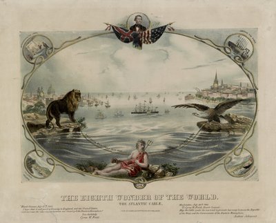 Das achte Weltwunder, Atlantikkabel von Unbekannt