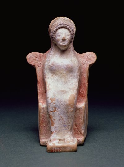 Die Göttin Athena, griechisch, ca. 490 v. Chr. von Unbekannt