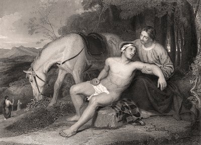 Der barmherzige Samariter von Unbekannter Künstler
