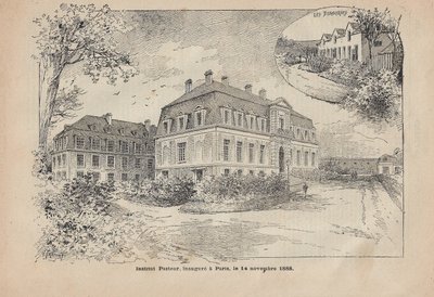 Das Pasteur-Institut in Paris von Unbekannter Künstler
