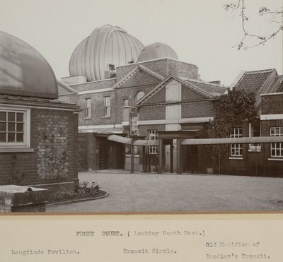 Der Nullmeridian am Königlichen Observatorium, Greenwich, London von Unbekannt