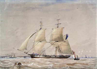 Das Segelboot HMS 