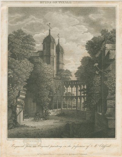 Tixall Halle von Unbekannt