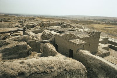 Turkmenistan. Ruinen von Nisa. UNESCO-Welterbeliste, 2007 von Benjamin Baud