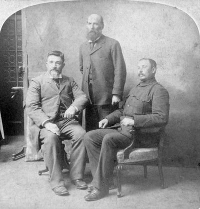 Burenkommandanten, Südafrika, Burenkrieg, 1902 von Underwood and Underwood
