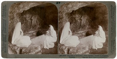Das Grab Jesu, außerhalb Jerusalems, Palästina, 1904 von Underwood and Underwood