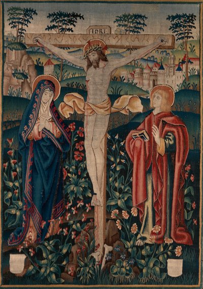 Kreuzigung mit der Jungfrau und St. Johannes von Unidentified