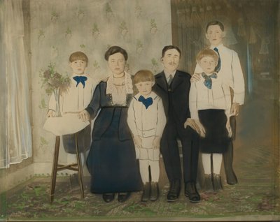 Familienporträt von Unidentified