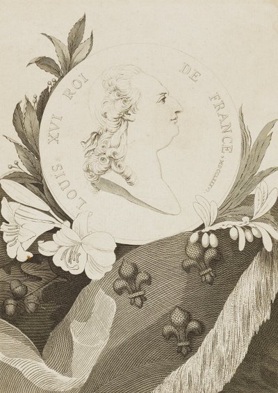 Ludwig XVI., König von Frankreich von Unidentified