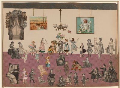 Ohne Titel (Viktorianische Collage) von Unidentified
