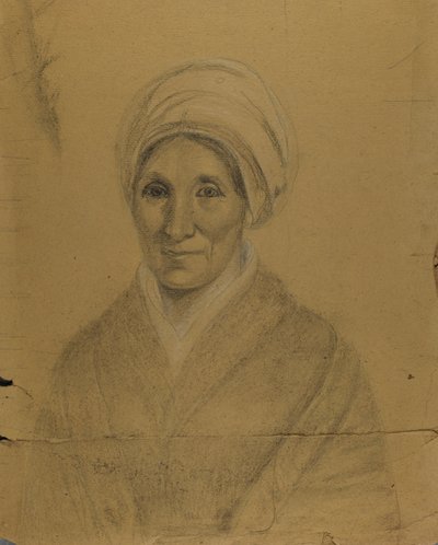 Frau mit Turban von Unidentified