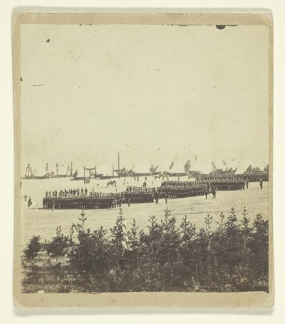 Eine Parade des Siebzehnten New York von Unknown
