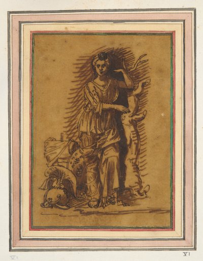 Allegorische Frauenfigur von Unknown